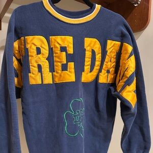 Vintage Notre Dame Fighting Irish Crew Sweatshirt
